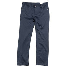 Pantalones de cachemira y grises para hombre 34x32 azul marino calce ajustado 5 bolsillos tejido flexible 5077P nuevos c