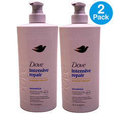 Champú Reparador Intensivo Dove Cuidado de Proteínas Bio + Amino Serum 28 fl oz Paquete de 2