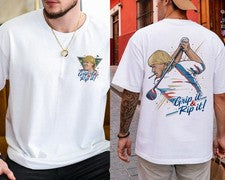 Camiseta Grip It and Rip It Retro Golfista John Daly Estilo Gráfico Camiseta