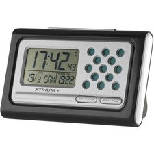 ATRIUM Despertador Digital Radio Despertador Negro A310-7