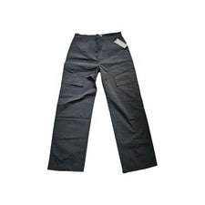 Pantalón C’est Bon Hall con Bolsillos Delanteros en las Piernas Negro Talla XXL 38"WX 32"L Nuevo con Etiquetas Defecto L