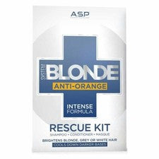 KIT RESCATE RUBIO SISTEMA ASP (Versión Anti Naranja, 275ml ea y Mascarilla 150ml)