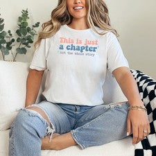 Camiseta hilada en anillo This Is Just A Chapter para mujer regalo de salud mental para ella