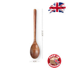 1 cuchara de madera | Utensilio de cocina | Sopa té café miel Reino Unido