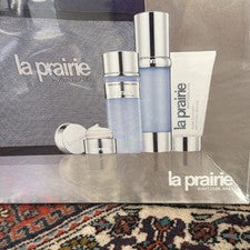 LA PRAIRIE SET EXQUISITO Essentials:Hidratante.Antiedad.Nettoyant Loción Visage
