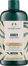 Champú para el cuidado del cuero cabelludo de jengibre The Body Shop - para cuero cabelludo seco y escamoso, vegano 400 