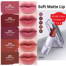 Lápiz labial mate suave BEAUTILAB Cloud Stick MLBB tonos de color 5 cobertura completa 3,8 g