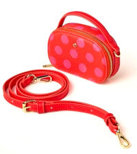Mini Bandolera Kate Spade New York & Target Rosa Rojo Lunares