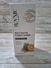 Acondicionador para el crecimiento del cabello con agua de arroz Luv Me Care 10 fl oz con biotina, mejora...