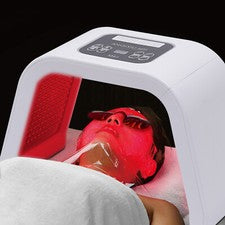 Máscara facial LED terapia de luz-7 colores lámpara de luz de terapia LED herramienta facial para el cuidado de la piel