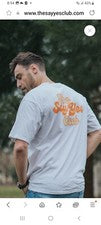 CAMISETA THE SAY YES CLUB PARA HOMBRE DISEÑO COOL TALLA M