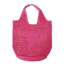 Sommermode Strandtaschen Damen Umhängetasche Hohl Handgewebte Einfache Weic5970