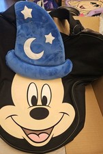 Bolso de Mano WDI MOG Exclusivo Hechicero Mickey Cara Grande Nuevo XL Grande