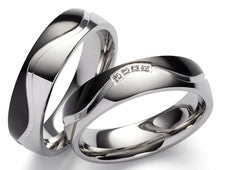 Anillos de compromiso anillos de boda anillos de amistad anillos de boda anillos de pareja acero inoxidable