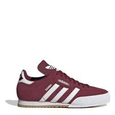 Adidas Para Hombre Samba Super Entrenadores Adidas Originales Gamuza Cuero Zapatos UK - 6-13