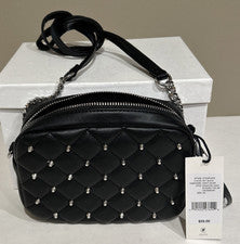 Nuevo Bolso Bandolera Rebecca Minkoff Pequeño Diamante Edredón Tachonado Superior Cremallera