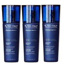 Champú tónico Tec Italy 3 PK, fortificante capilar para volumen y resistencia 10,1 oz