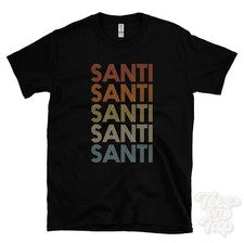 CAMISETA ESTILO RETRO REPETIDO ANTI Hombre y Mujer Novedad Genial Nombre Regalo
