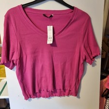 Estilo Camisas Verano Talla 12-14 Mujer Nuevas