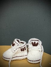Crochet Recién Nacido Bebé Primeros Zapatos Botines Botas Zapatillas Entrenadores
