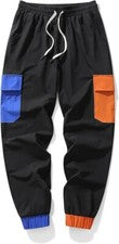 Pantalones de correr de atletismo para hombre Moda Hip Hop Geniales Ropa de calle Prendas técnicas Sp