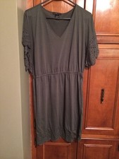 NUEVO Vestido Para Mujer Verde Oliva Diseño Historia Talla Mediana