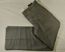 Hombres Banana Republic Calce Moderno Gris Rayón Poliéster Forrado Traje Pantalones 33x30 Nuevo sin Etiquetas