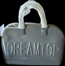 Dreamtop * Bolso de mano para mujer * Asa superior * Bolso de hombro * Gris * Nuevo *