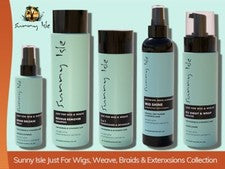 Sunny Isle | Productos para el cuidado del cabello solo para peluca, tejido, trenza y extensiones