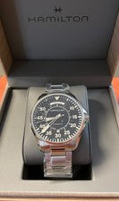 Orologio Hamilton Watch Khaki Aviation Pilot Day Date Auto REF. H64615135 ✅