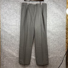 Pantalones Haband's Fit-Forever 100 % poliéster - Estilo #02A - Gris - Línea de franela 36L