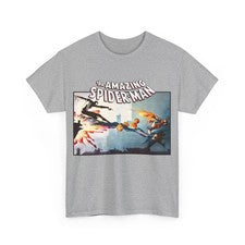 Camiseta Amazing Spider-Man Charles Vess Arte Hobgoblin Marvel Comics Estilo Retro