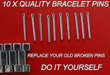 10 X PINS/PIN PARA PULSERA TAG HEUER f1 con cierre modelo BA0875 FM0308 FAA073