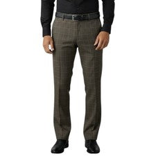 34 x 32 Pantalones Nautica Para Hombres Ceilán Gris Carbón Negocios Formal Ventana Panel