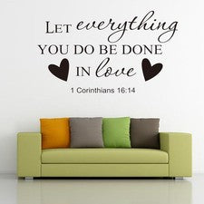 Pegatinas de pared inspiradoras pegatinas refranes calcomanía decorativa para el hogar