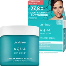 Crema facial M. Asam Hyaluron Aqua Intense, 50 ml, nueva y embalaje original