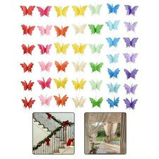 Material de papel de calidad para decoración del hogar mariposa decoración mariposa fiesta 3D