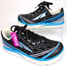 Zapatos deportivos para correr en carretera ALTRA Torin IQ para mujer, talla 8,5 mediana, negros/azules NUEVOS