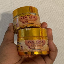 LAB WHITE Egg Yolk Face Cream cuidado de día crema facial 1x crisol dorado