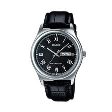 Reloj Casio Hombre Cuero MTP-V006L-1B