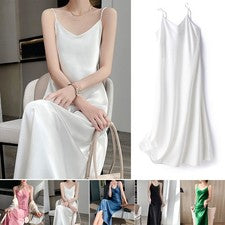 Nuevo 2021 Moda Alta Calidad Vestido Largo Cuello en V Sin Mangas Noche Fiesta