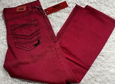 Pantalones de mezclilla Roberto Tapia de Lamasini para hombre estilo Western Wear LAM1822 talla 30X30