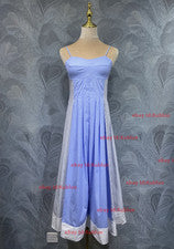 Algodón Moda Rayas Patchwork Largo Slip Vestido Silm Fit+A-line Dobladillo Mujer 2026