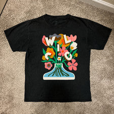 Camiseta Floral Estilo Wilco Gráfica Adulto Unisex Camiseta Tallas S-5XL