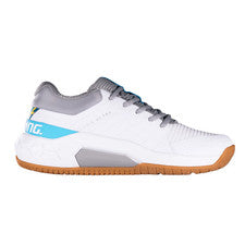 Zapatillas deportivas Salming Recoil Ultra Indoor balonmano salón blancas 1233075 0707