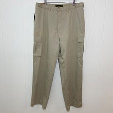Pantalones cargo Timberland Stratham sarga para hombre 40 x 30 caqui algodón frente plano nuevos con etiquetas