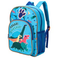 Dinosaurio Niños Niños Mochila Premium Mochila Escolar Bolsa de Viaje Niños Niñas