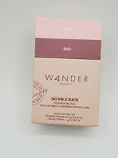 Wander Beauty Sombra de Ojos Dúo Doble Fecha WINK/BAE Nueva Caja Compacta Polvo y Crema