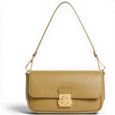 Moda Coccinelle Bolsa Fujiko Mujer Seagrass De Cuero