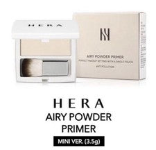 Imprimación en polvo aireada HERA 3,5 g Ivory Breeze anti contaminación hidratante K-Beauty